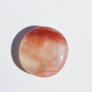 Fire Red Calcite Palm #1