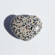 Dalmation Jasper Puffy Heart #2