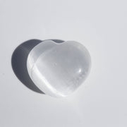 Selenite Puffy Heart #2