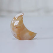 Flower Agate Standing Moon #2