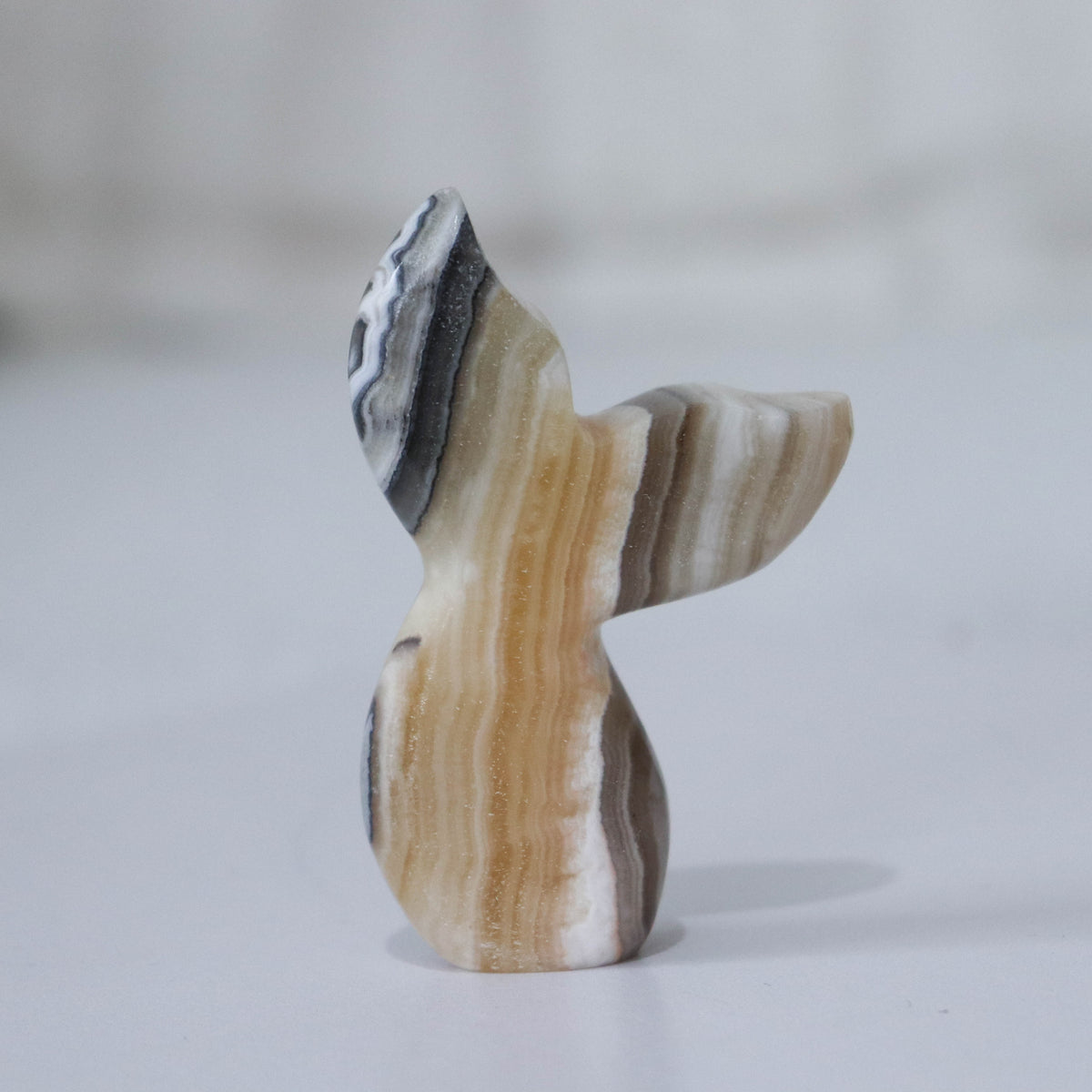 Banded Calcite Whale Tail #2