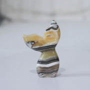 Banded Calcite Whale Tail #3