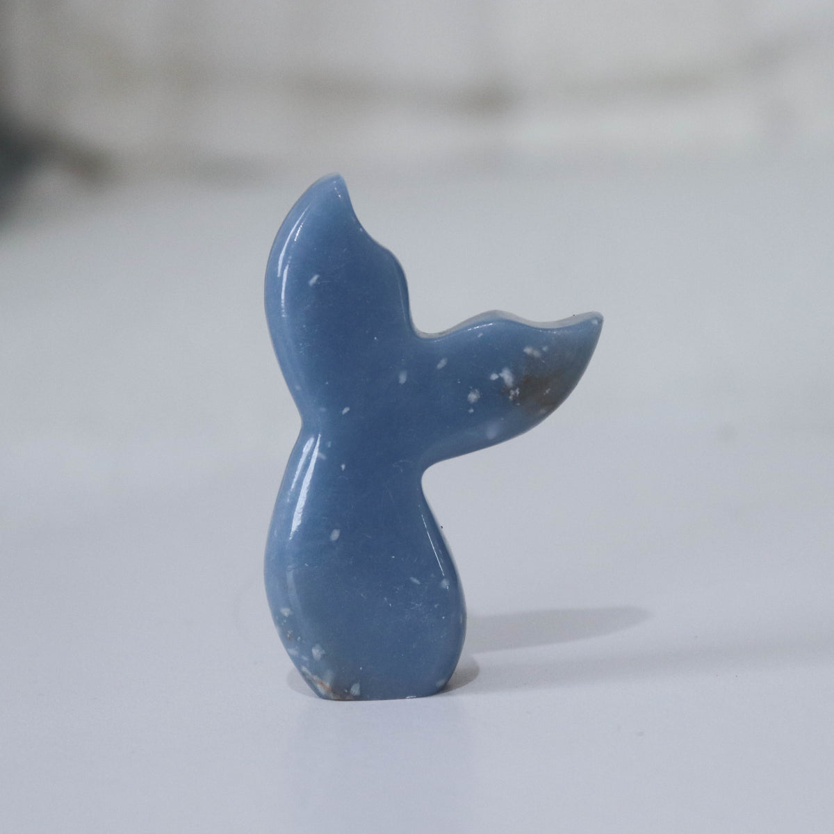 Angelite Whale Tail #2