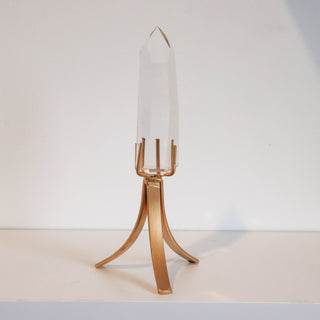 AA Lemurian Quartz with Stand #2