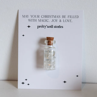 Magic Crystal Christmas Card