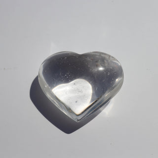 AA Clear Quartz Puffy Heart #3