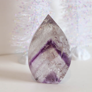 AA Amethyst Phantom Quartz Flame #1