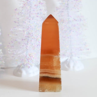 Honey Calcite Point #1