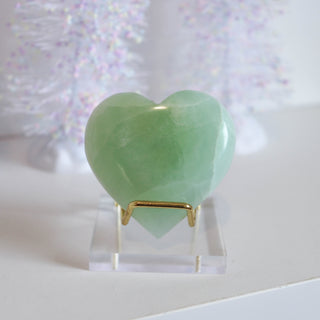 Pistachio Calcite Heart #1