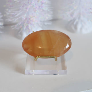 Honey Calcite Palm #1