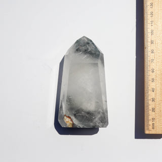 Black Inclusion Quartz Tower #19