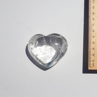 AA Clear Quartz Heart #30