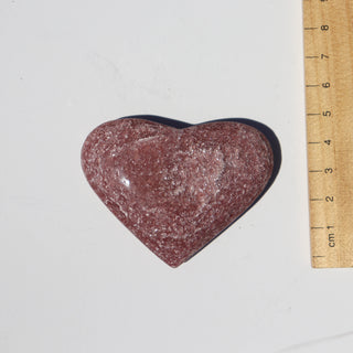 Strawberry Quartz Heart #132