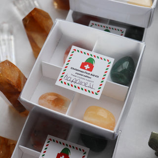 CHRISTMAS CRYSTAL FIRST AID KITS (YOUR OWN INTENTION)