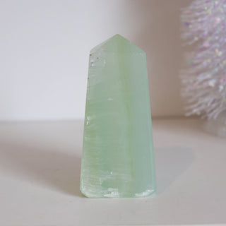 Pistachio Calcite Point #2