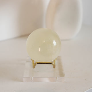 Optical Lemon Calcite Sphere #225