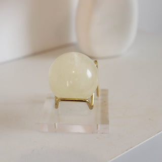 Optical Lemon Calcite Sphere #229