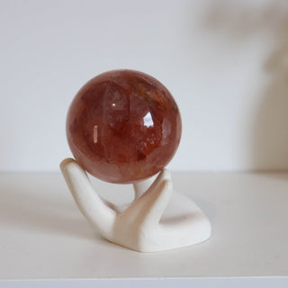 Rose Fire Quartz Sphere #2