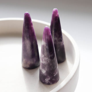 Lepidolite Ring Holder