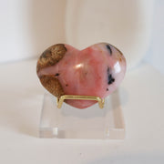 Pink Opal Heart #1a