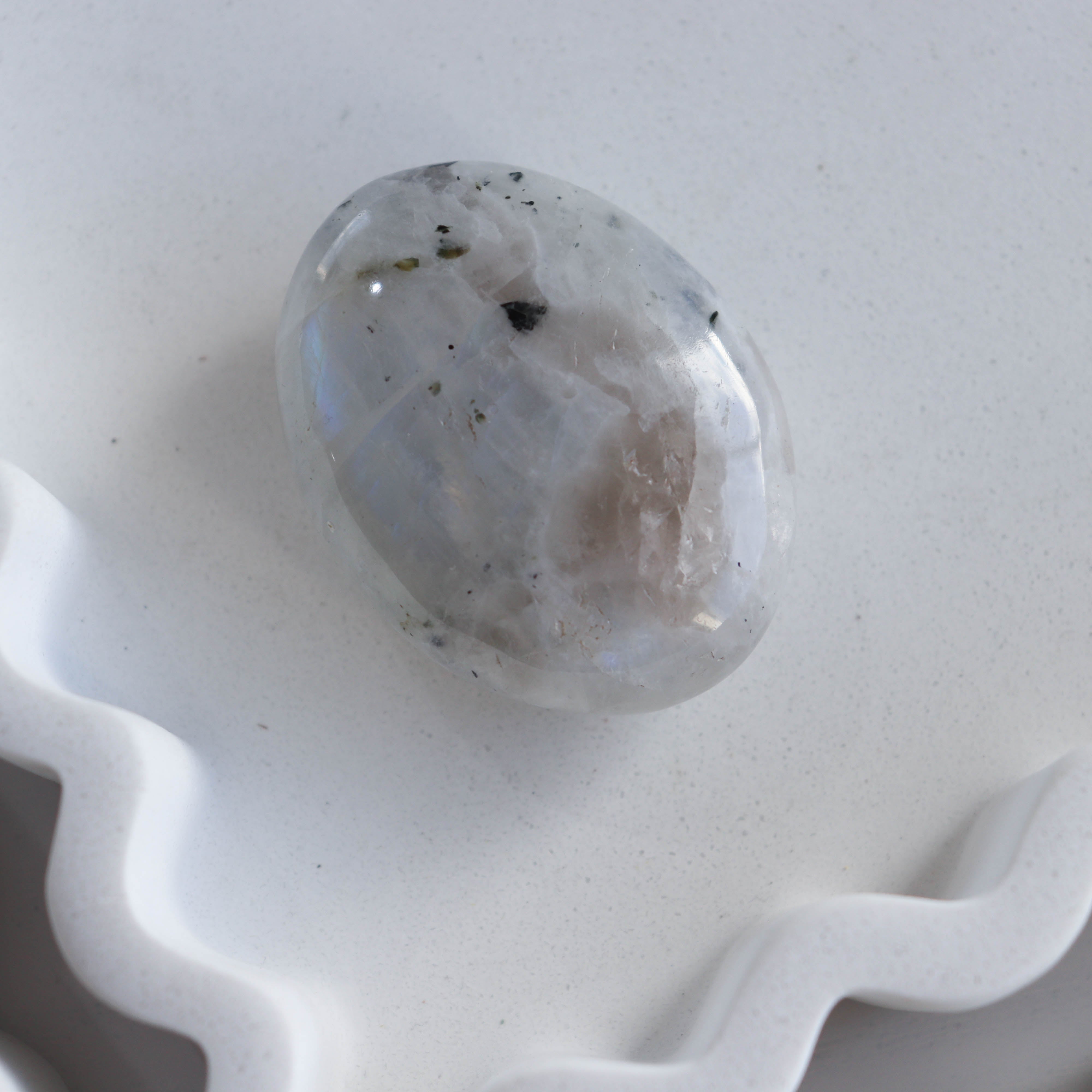 Rainbow Moonstone Palm #3a