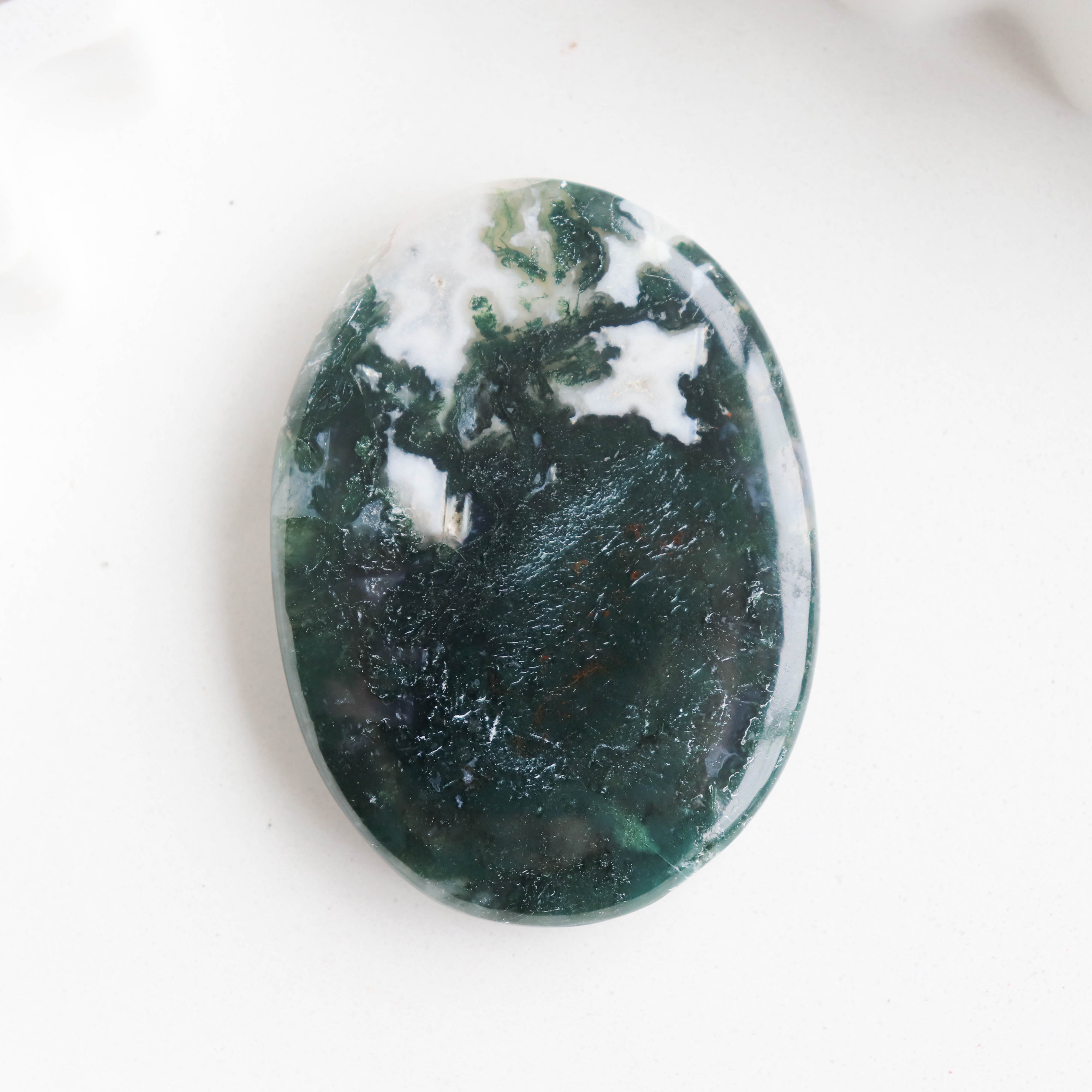 Moss Agate Palmstone #2