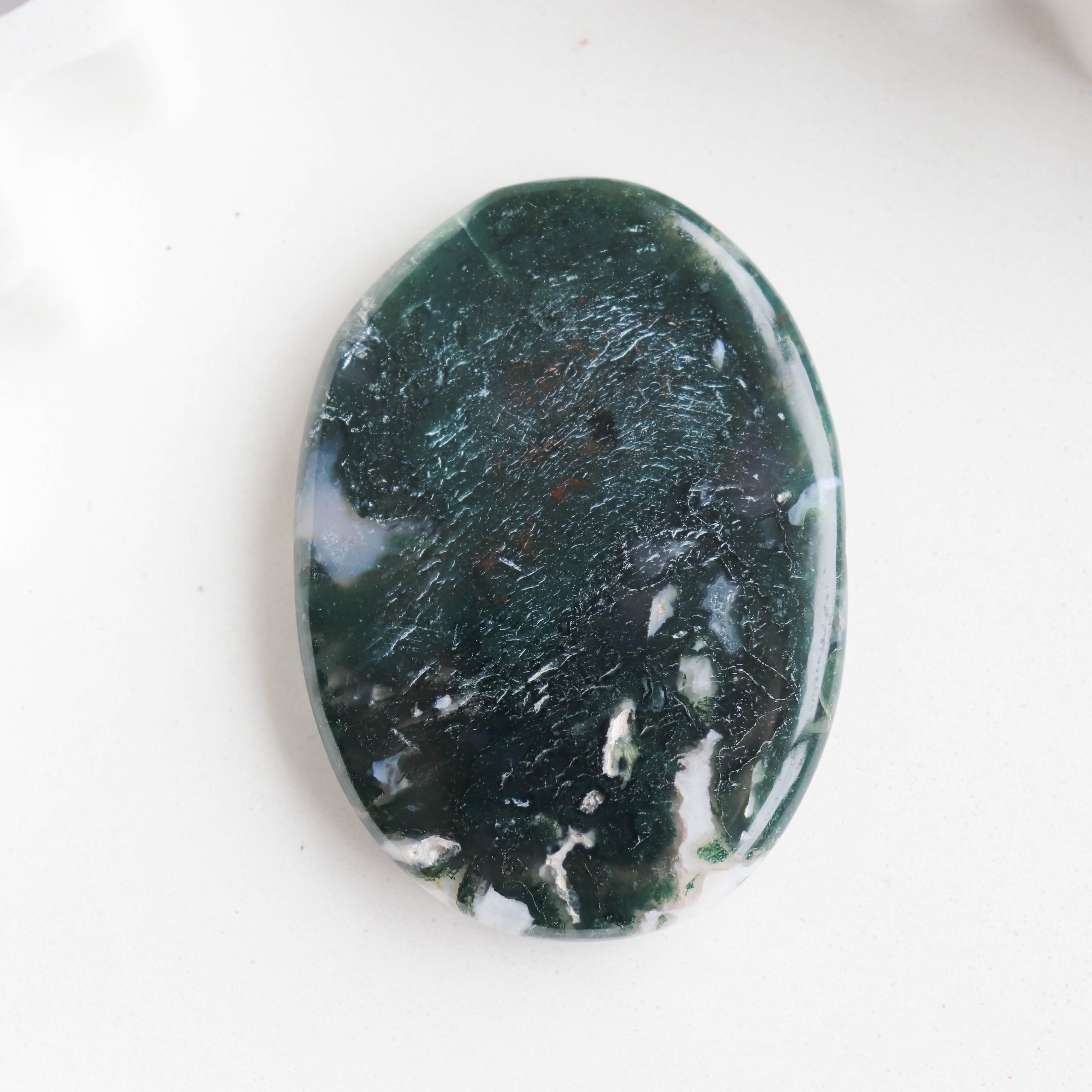 Moss Agate Palmstone #3