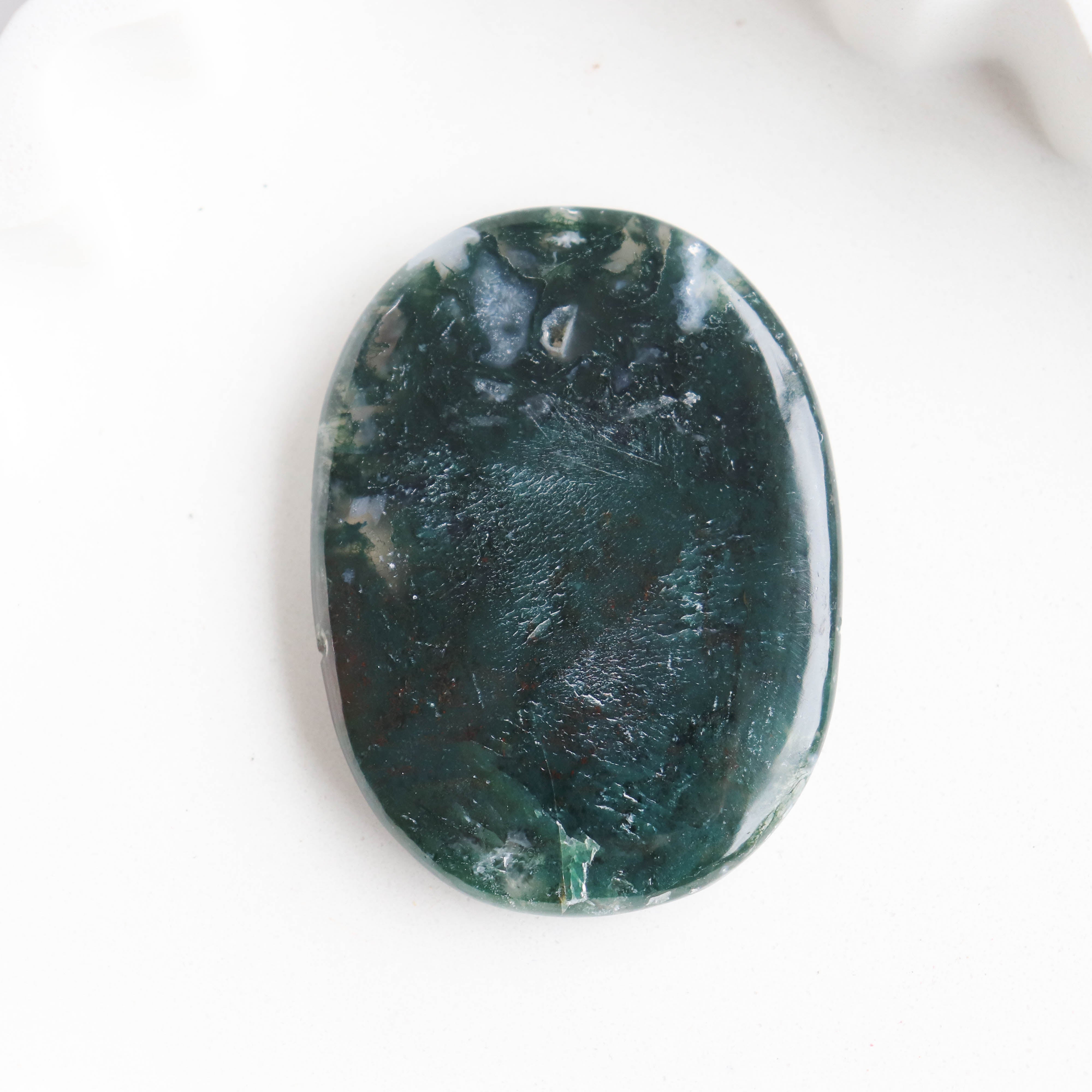 Moss Agate Palmstone #5