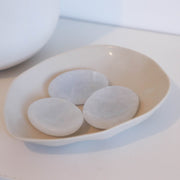 Blue Calcite Worry Stone