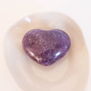 Lepidolite Heart #1