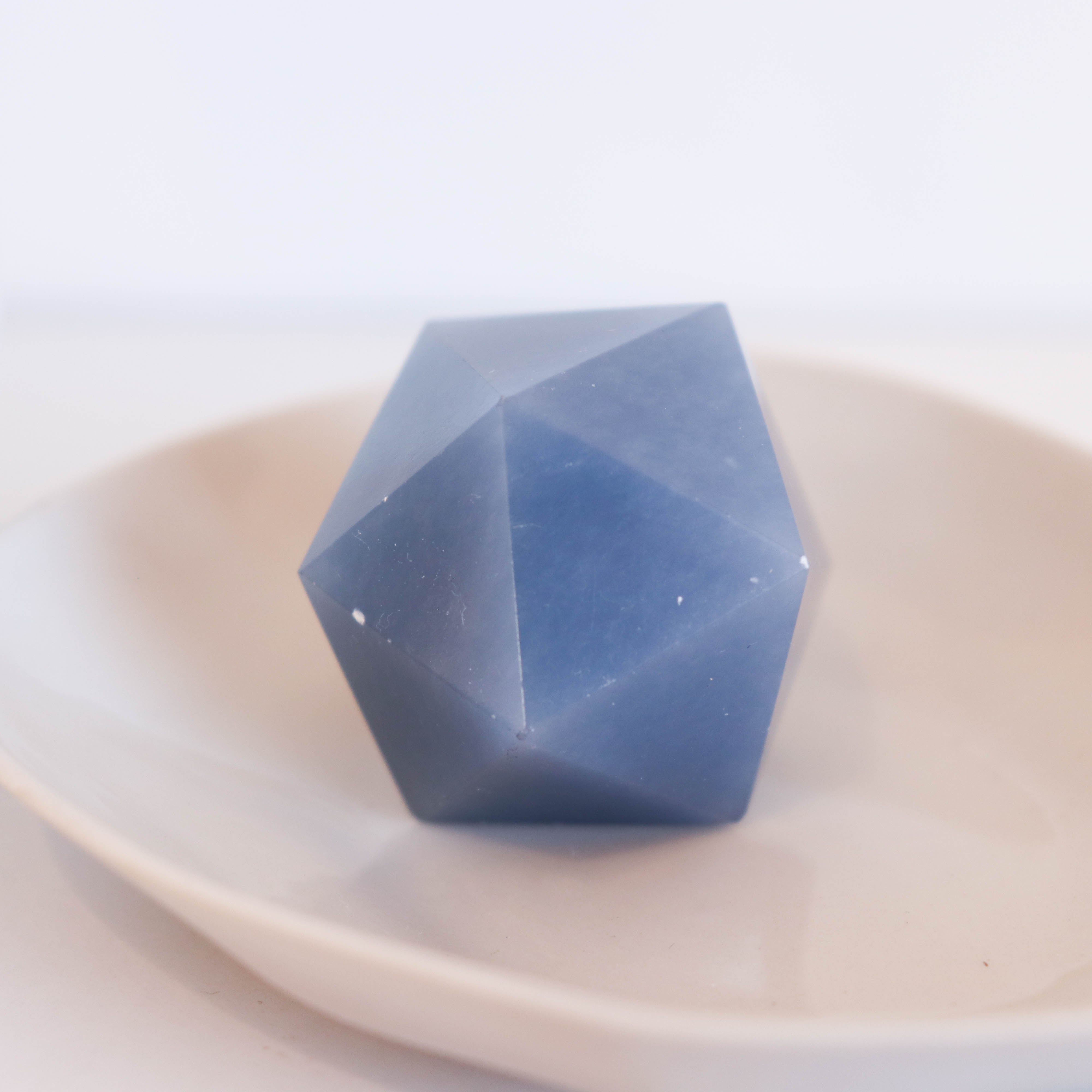 Angelite Icosahedron #1