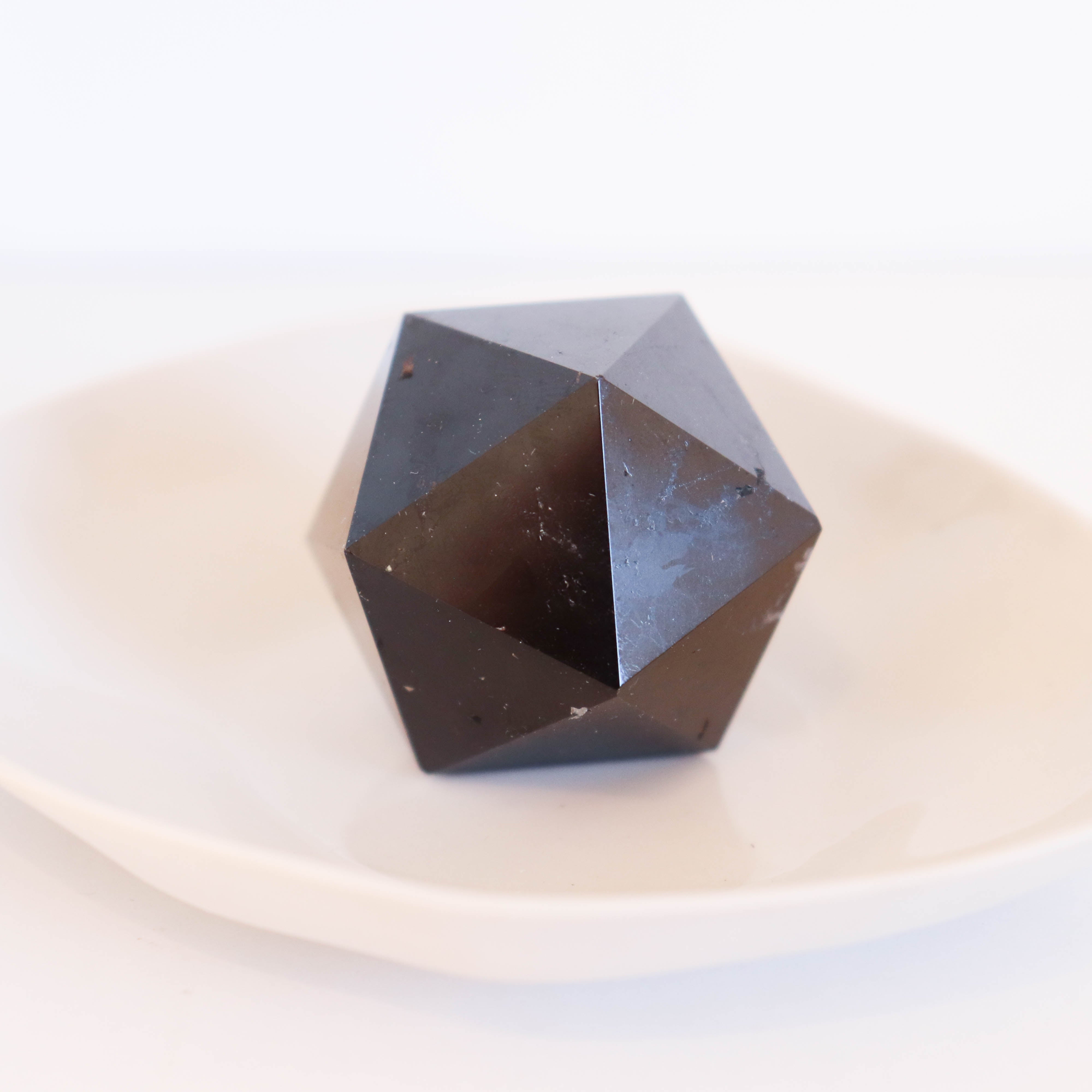 Black Tourmaline Icosahedron #2