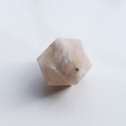 Peach Moonstone Icosahedron #10