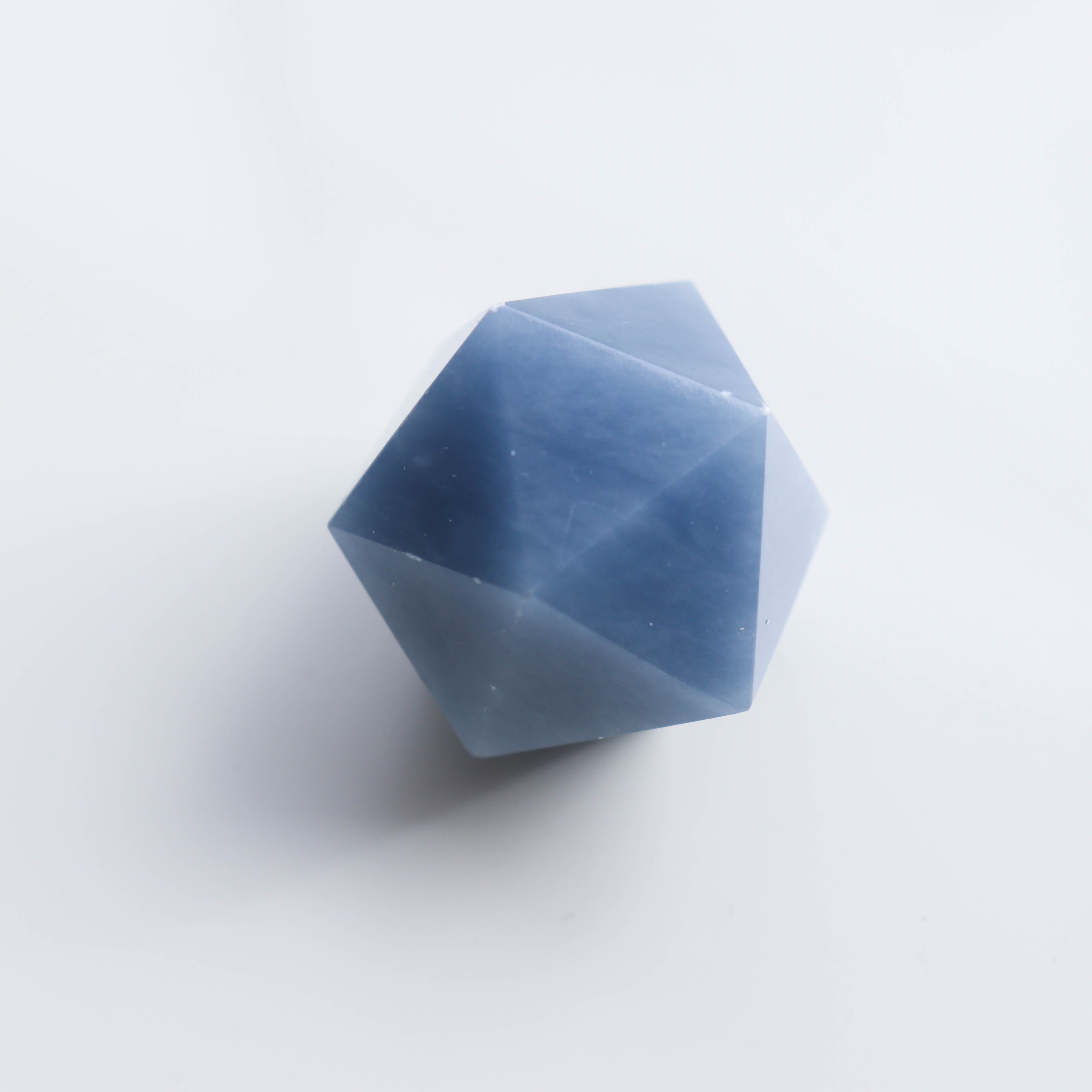 Angelite Icosahedron #20