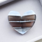 Blue Opal Heart #1