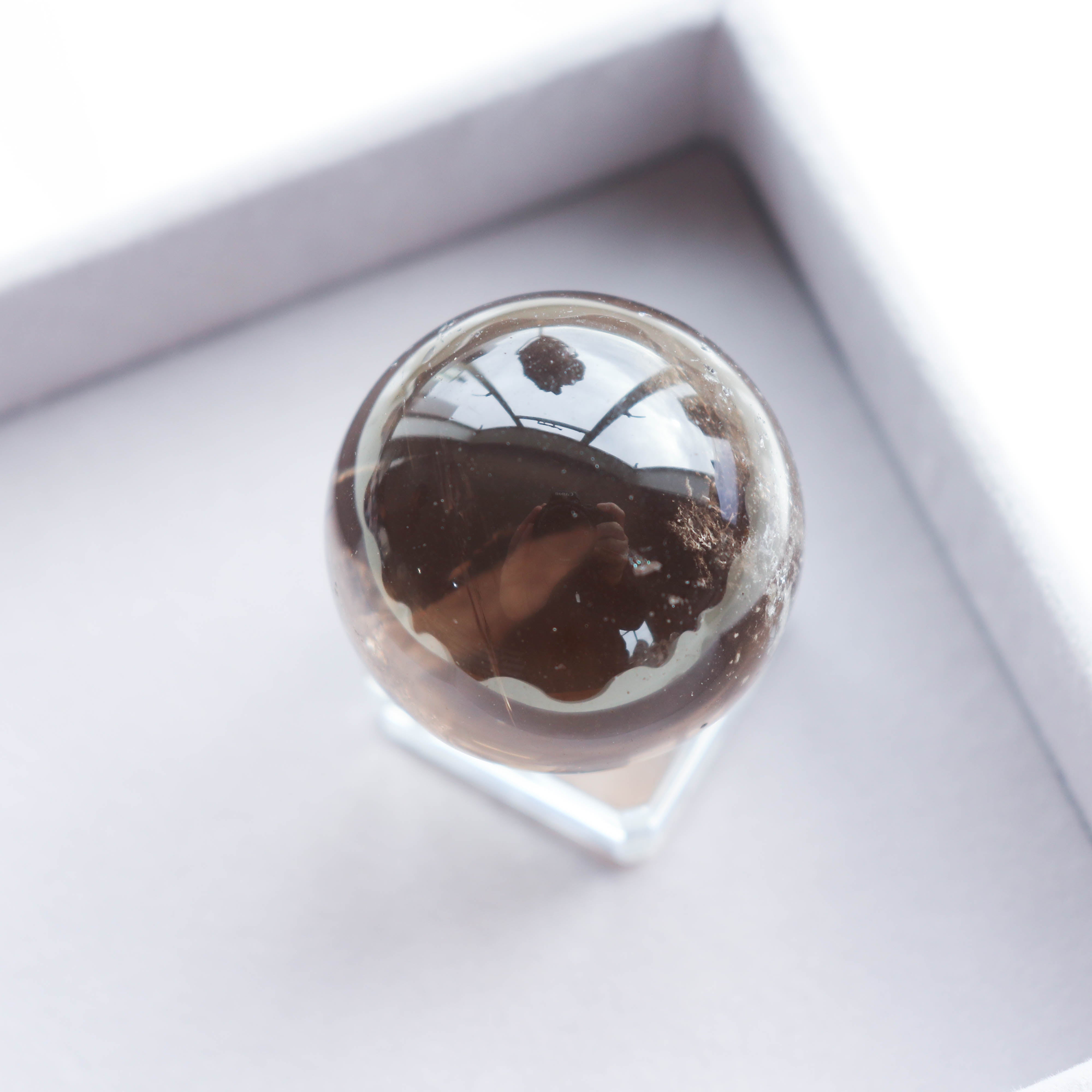 Smoky Quartz Sphere #4
