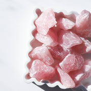 Rose Quartz Raw Medium