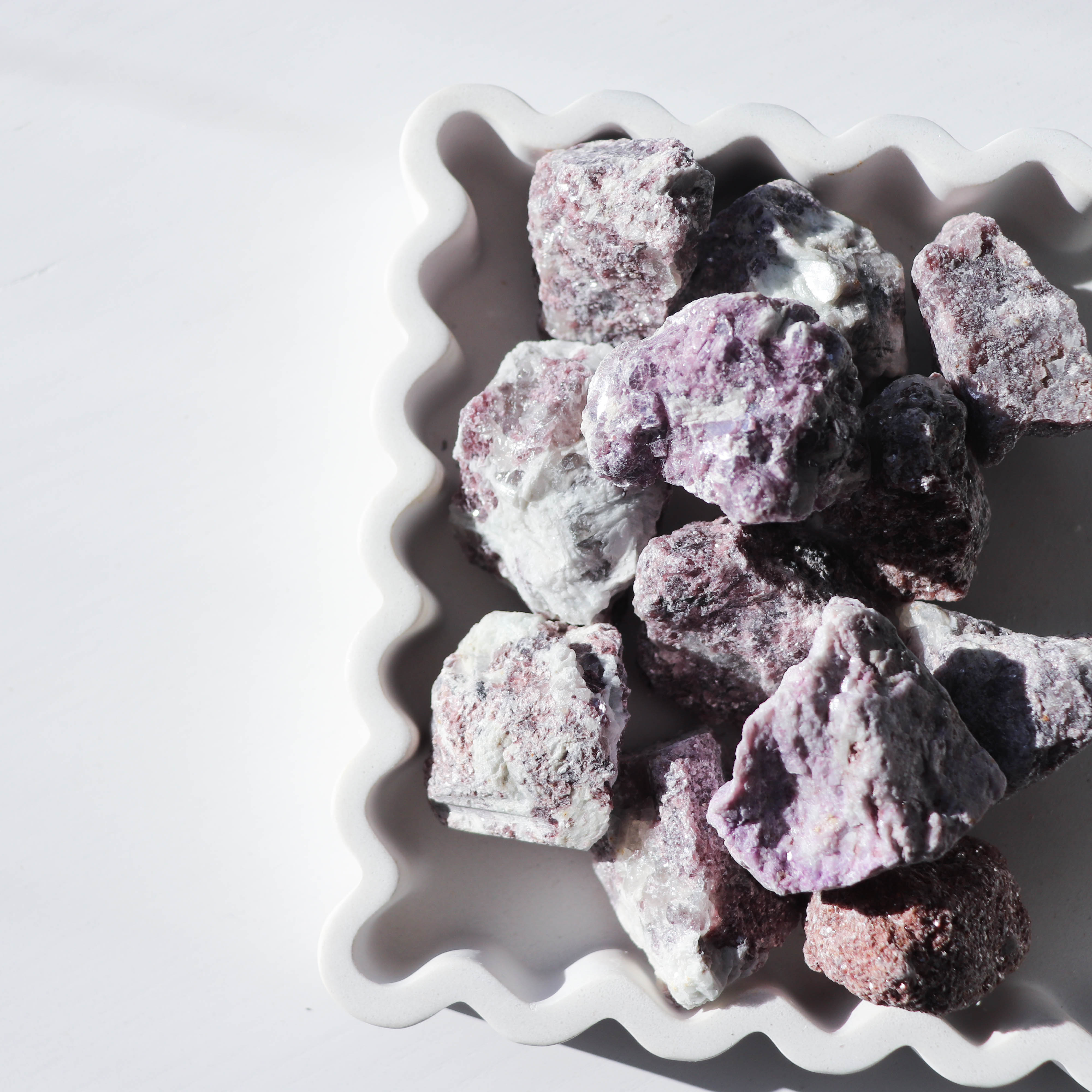 Lepidolite Raw Medium