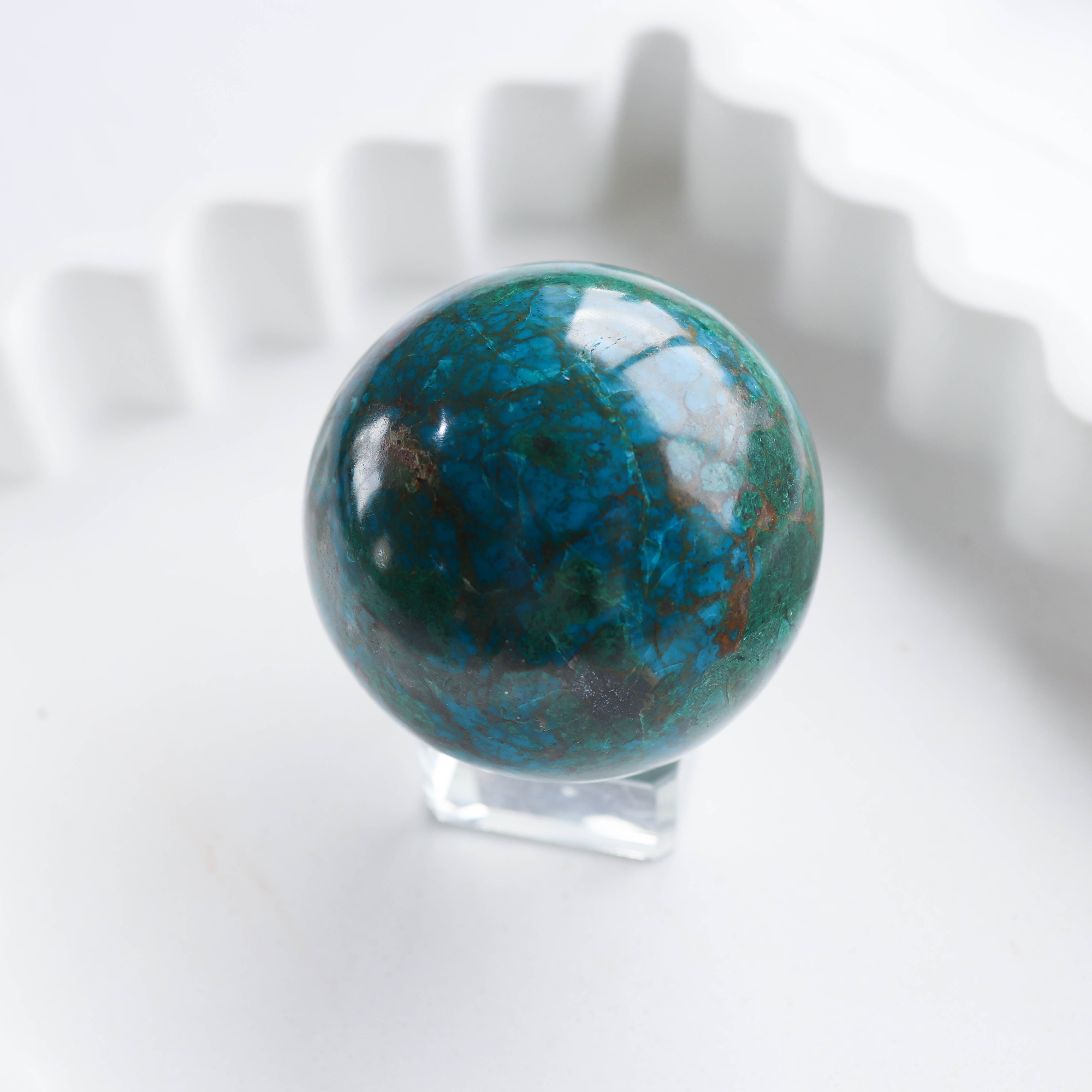 Chrysocolla Sphere #3