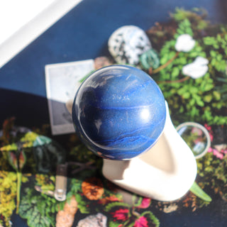 Blue Quartz Sphere #1