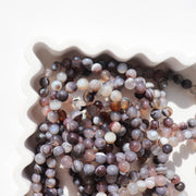 Botswana Agate 8mm Crystal Bracelet