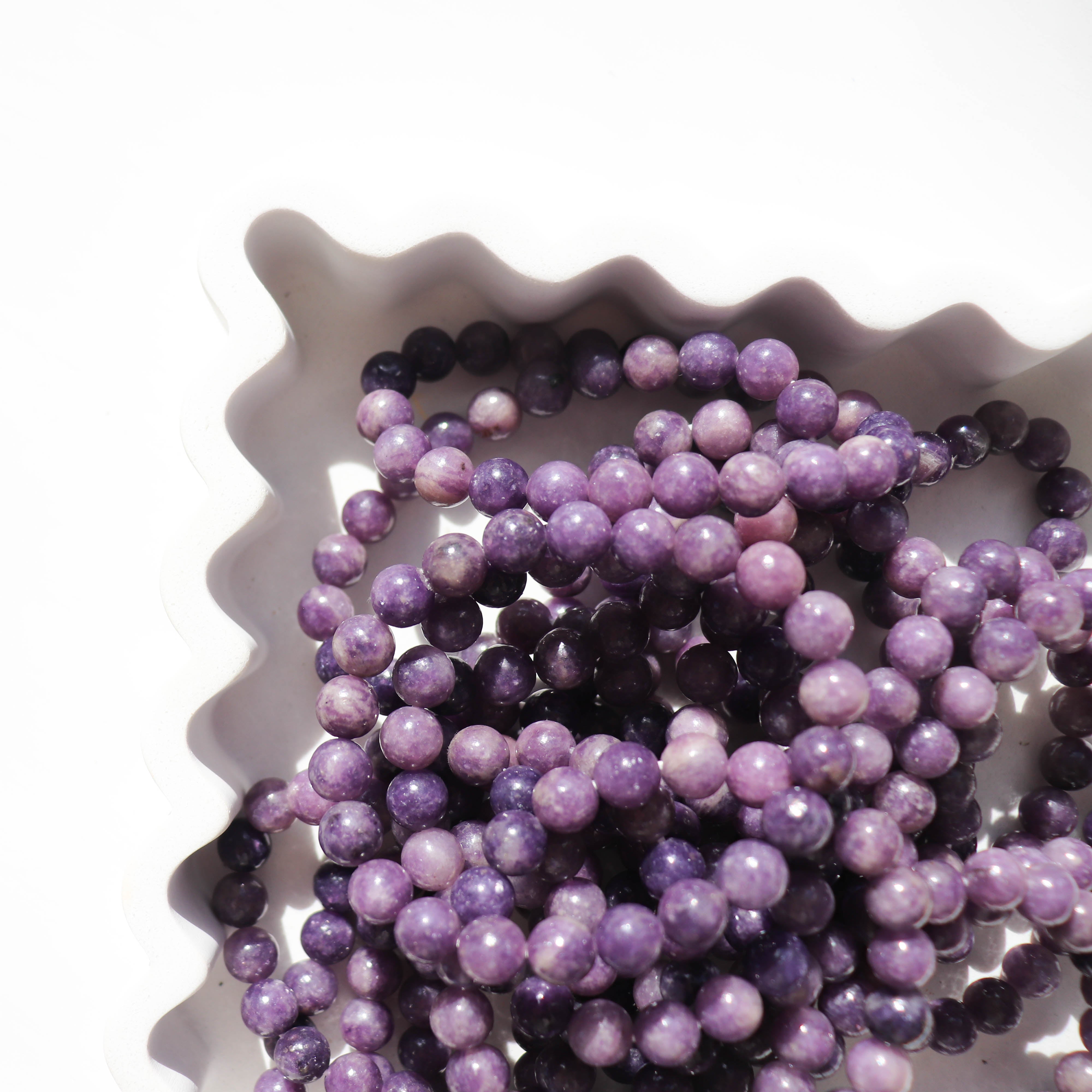 Lepidolite 8mm Crystal Bracelet