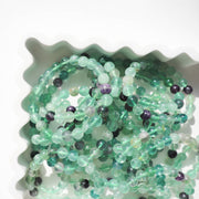 Fluorite 8mm Crystal Bracelet