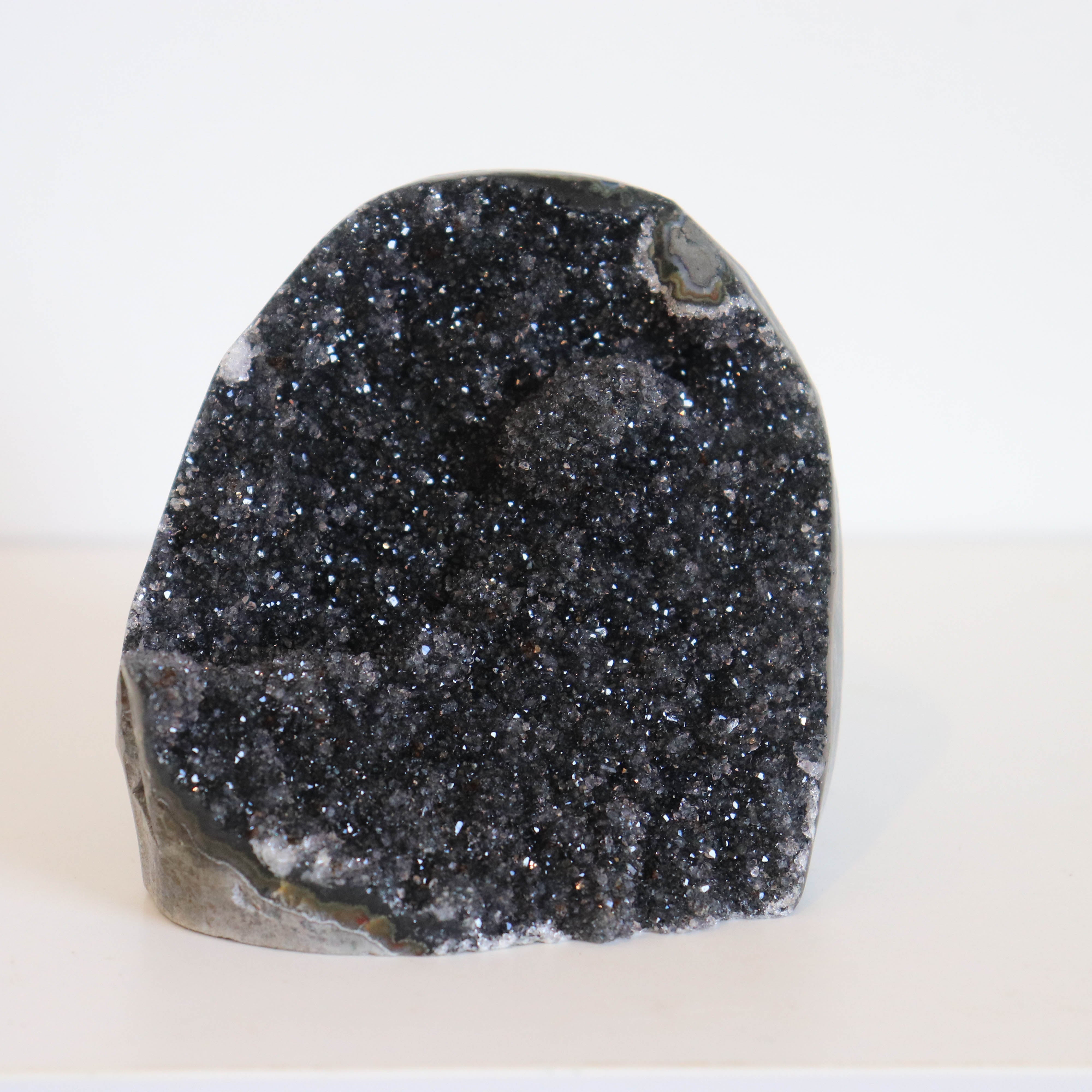 Black Amethyst Cluster #1a
