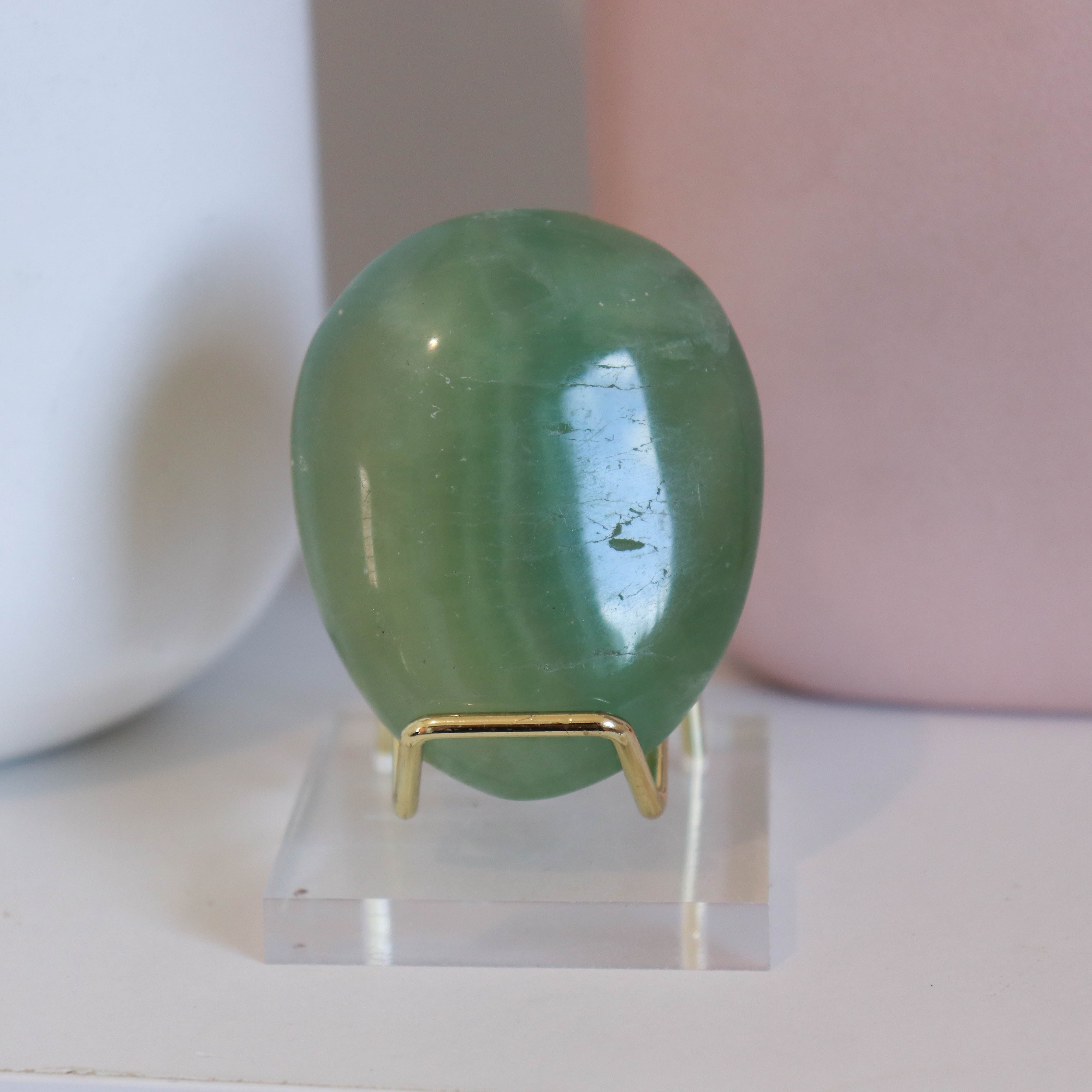 Green Fluorite Palm #1