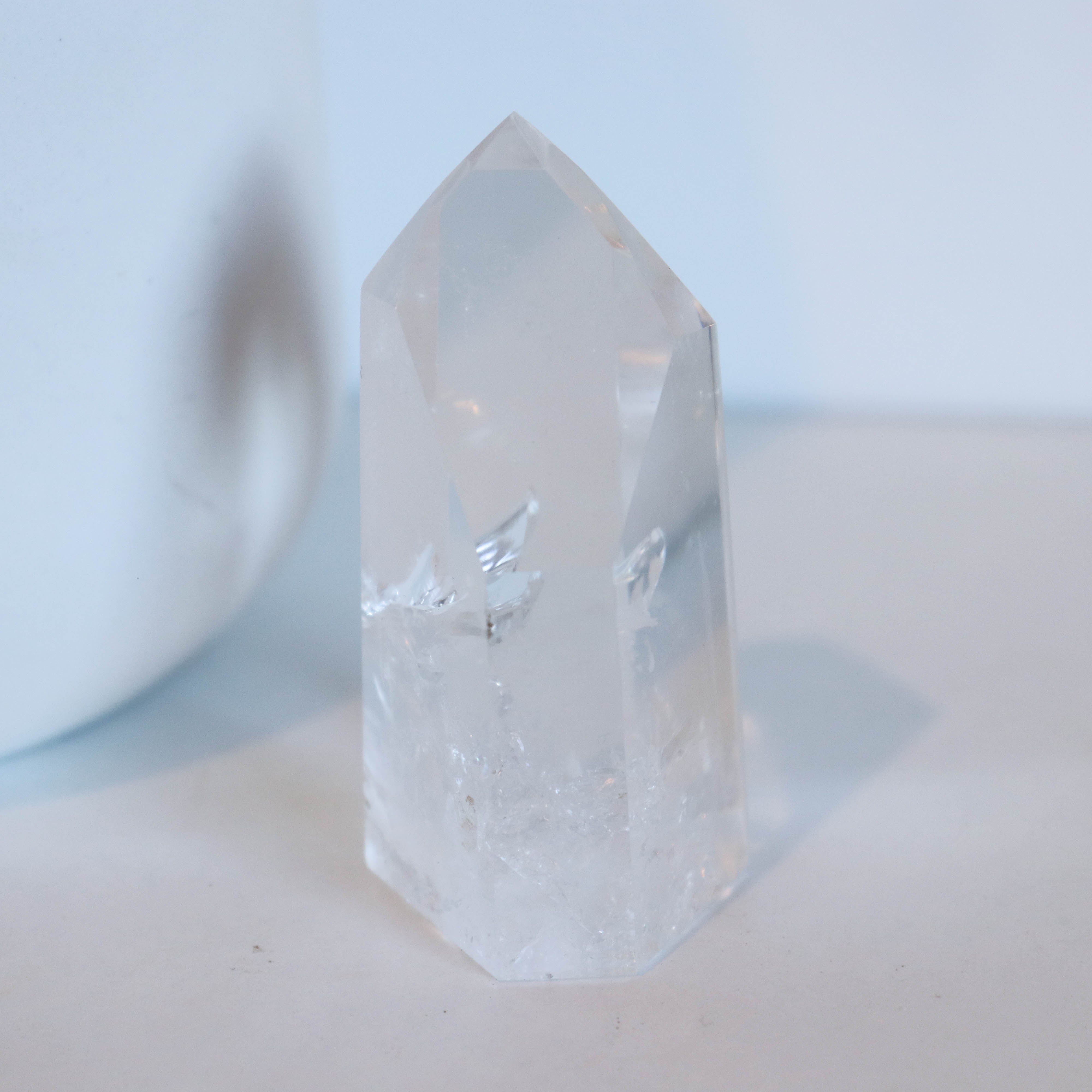 Extra Grade Clear Quartz Point #3a