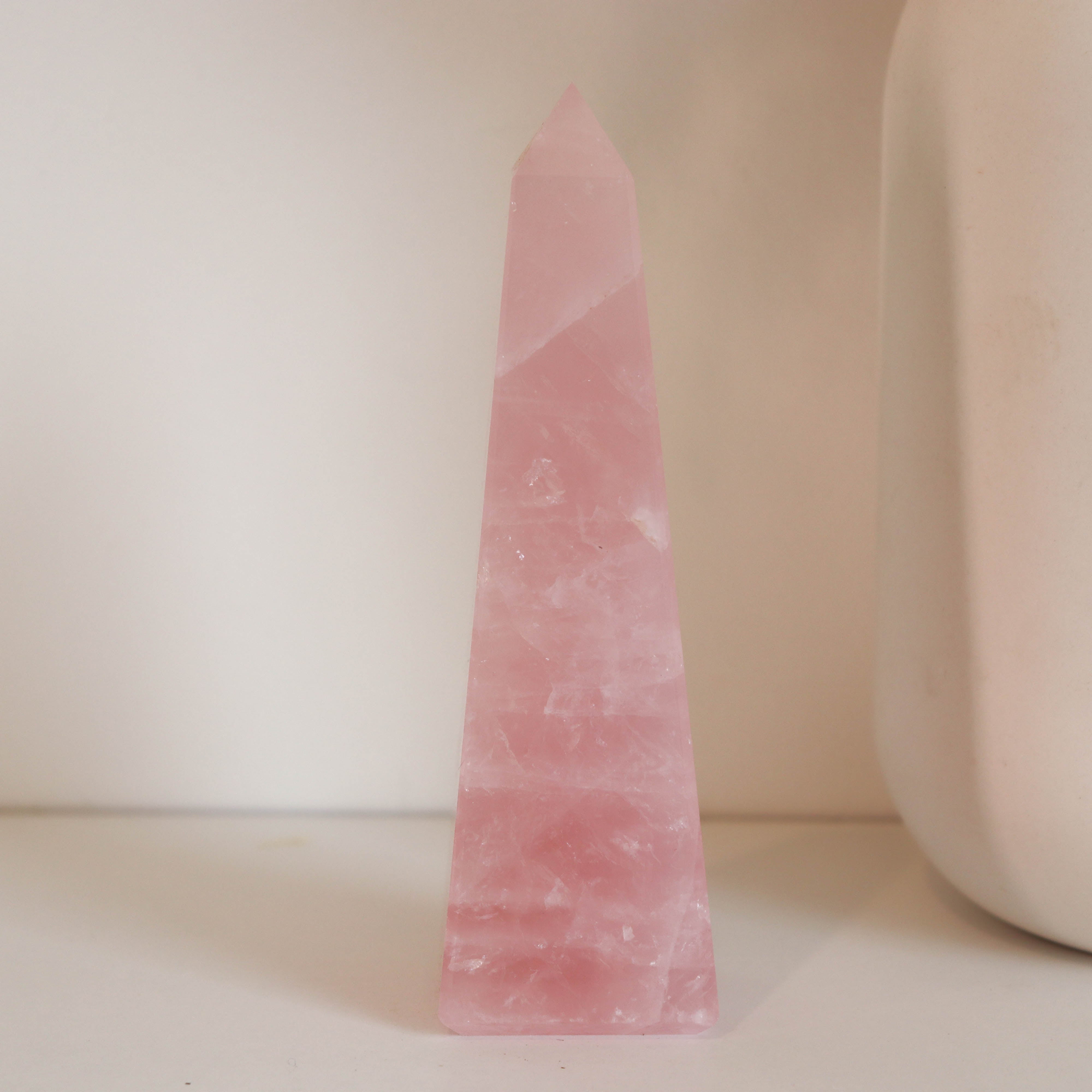 Rose Quartz Point #12