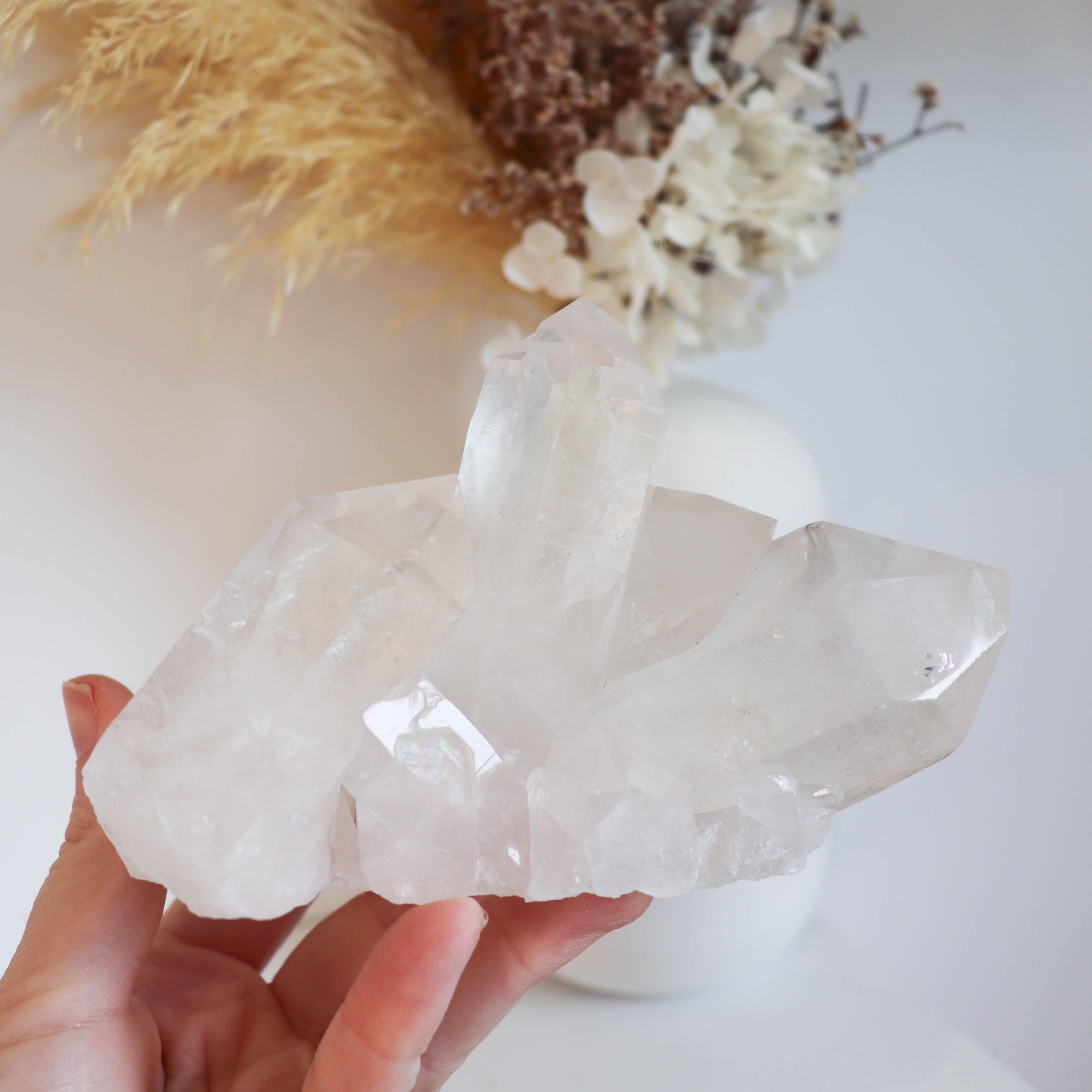 AA Clear Quartz Cluster #10