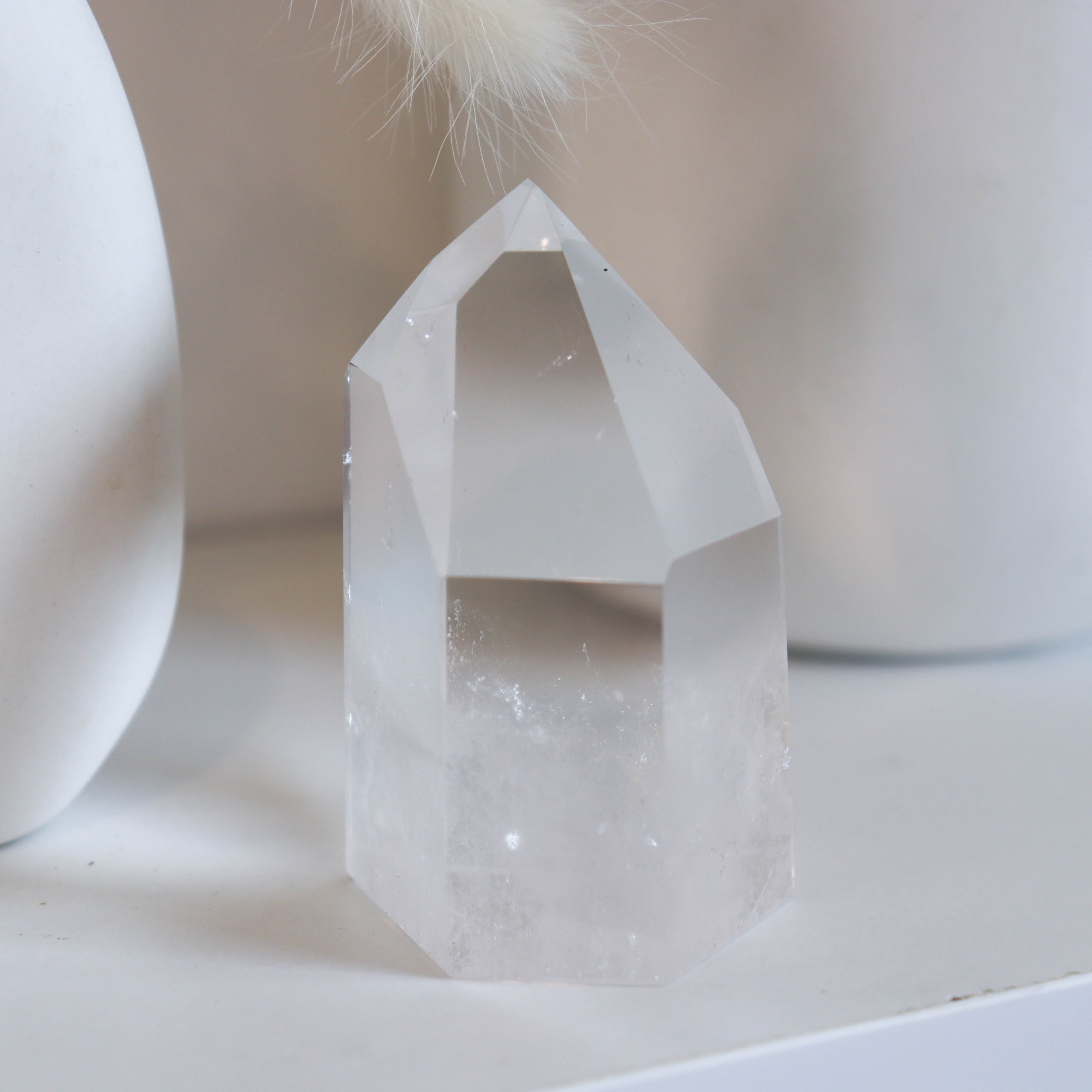 Clear Quartz Tower #2