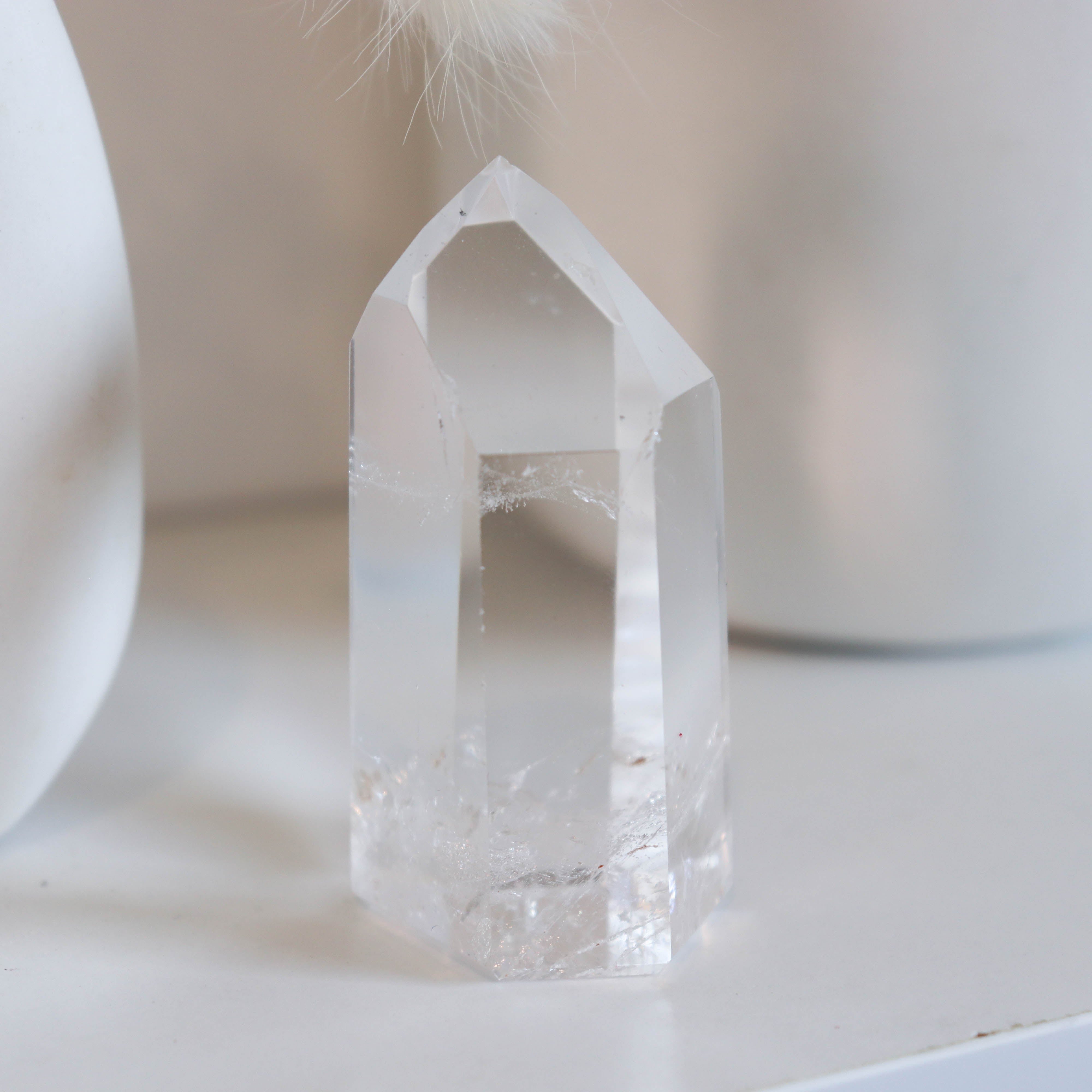 Clear Quartz Tower #3